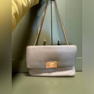 Michael Kors Gray Clutch / Shoulder Bag